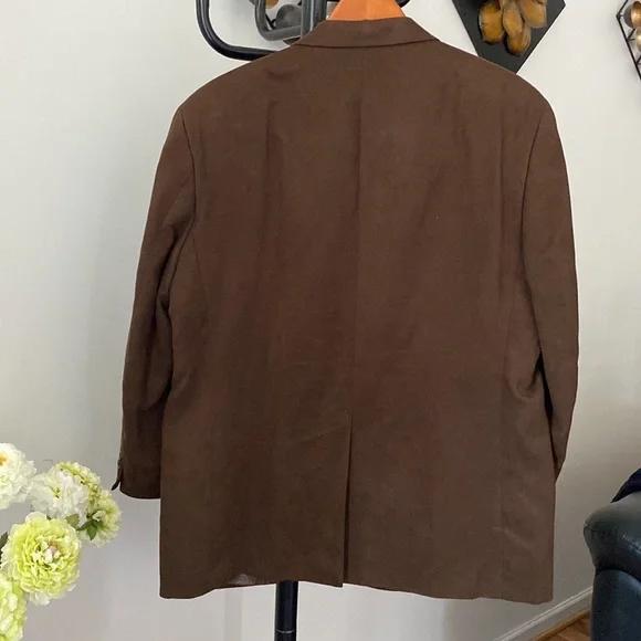 Lauren Ralph Lauren Mens 44R Polyester Blazer Sport Coat Jacket